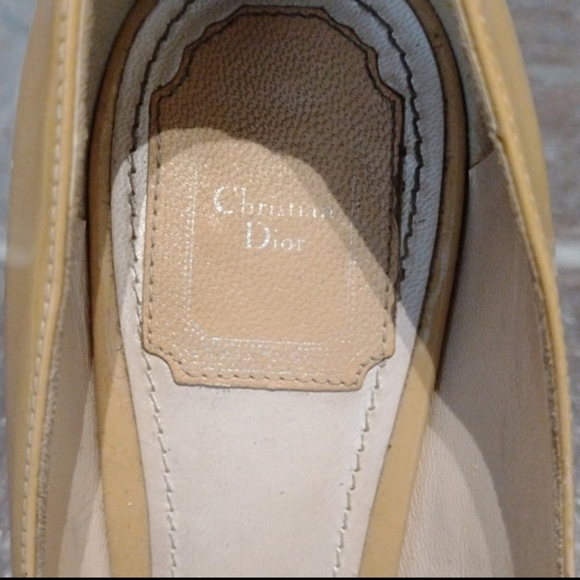 Christian Dior nude beige platform pump size 40.5 - Picture 2 of 7